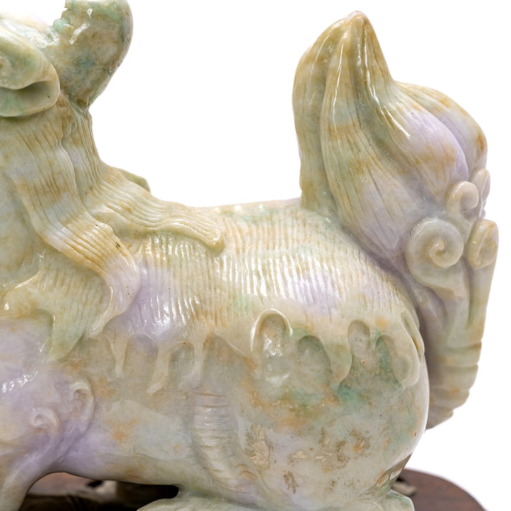 Hand Carved Jade Fu Dog