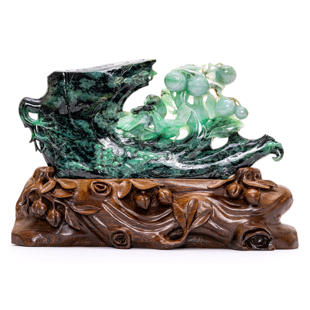 Hand Carved Jade Sculpture
