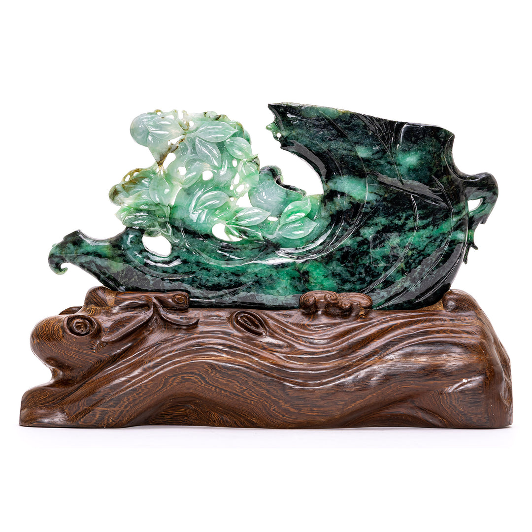 Hand Carved Jade Sculpture