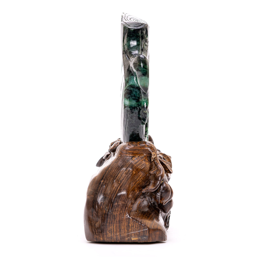Hand Carved Jade Sculpture