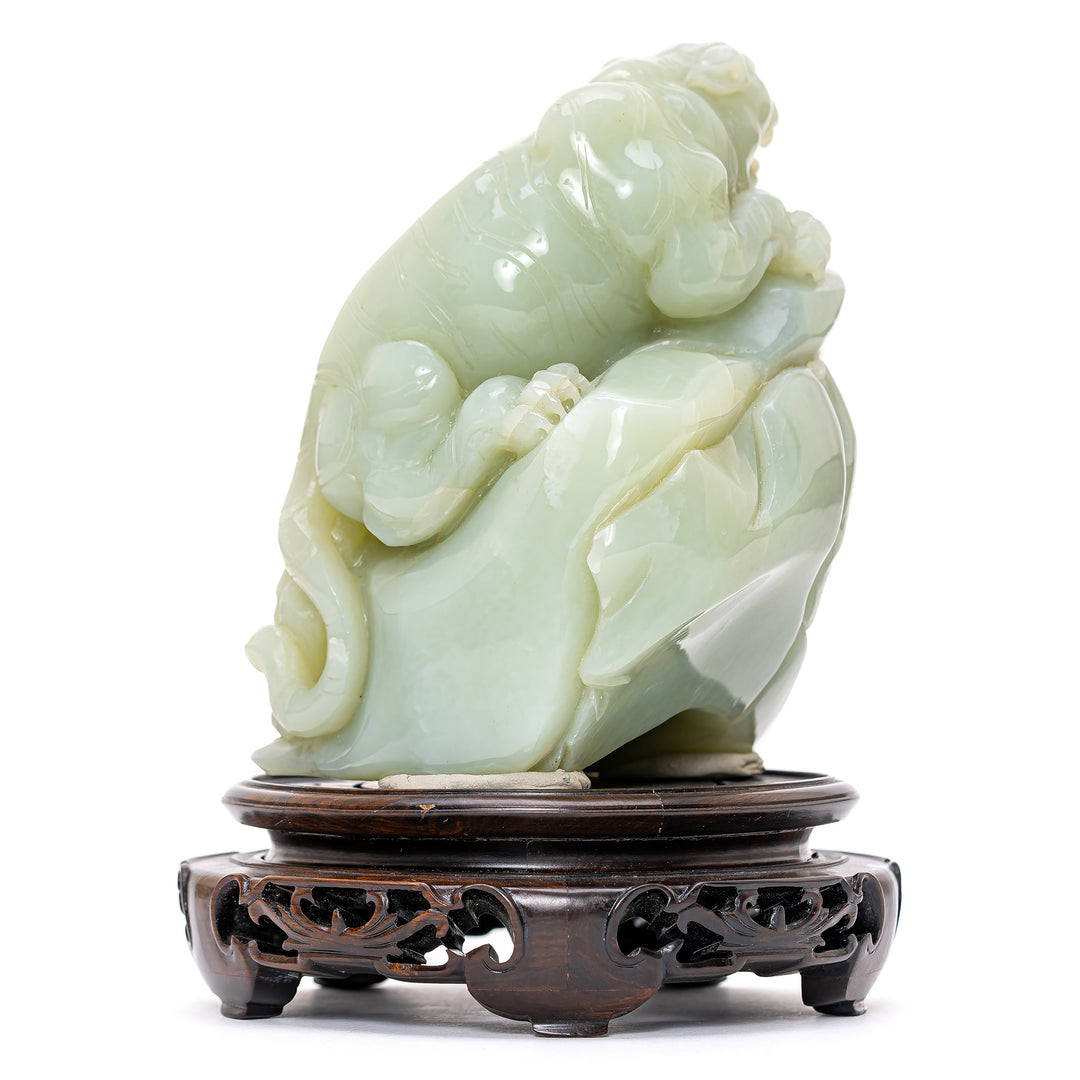 Pale Green Large Jade Cougar