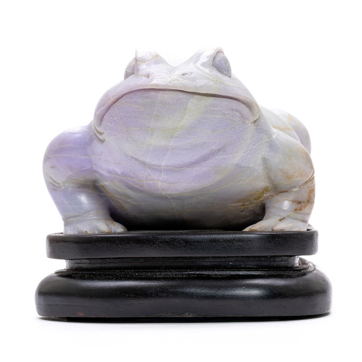 Jade Frog Sculpture V1