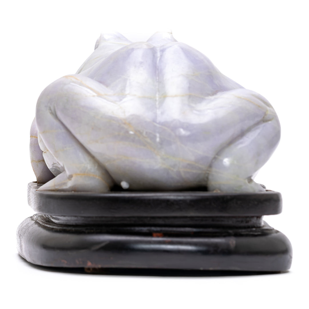 Jade Frog Sculpture V1