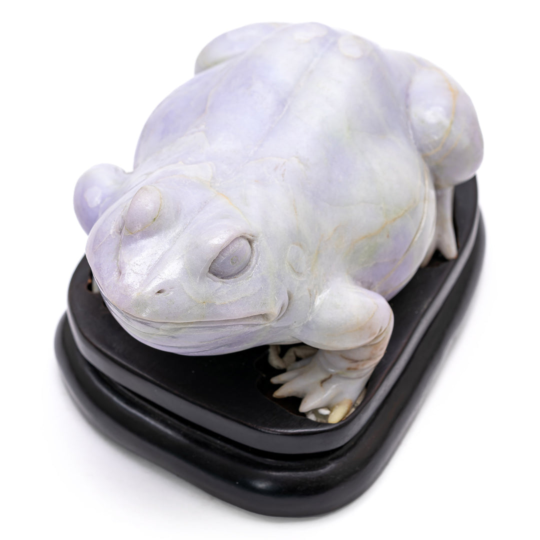 Jade Frog Sculpture V1