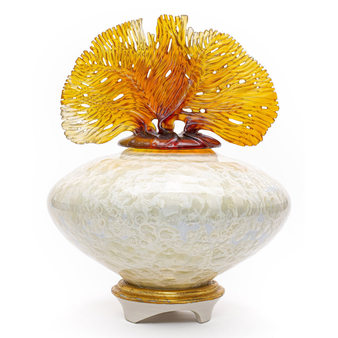 Masterful Craftsmanship: Debra Steidel's Art Nouveau Ceramics with Crystalline Glazes