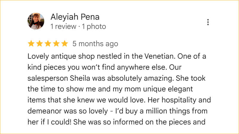 Regis Galerie Review – Aleyiah’s Memorable Visit with Sheila