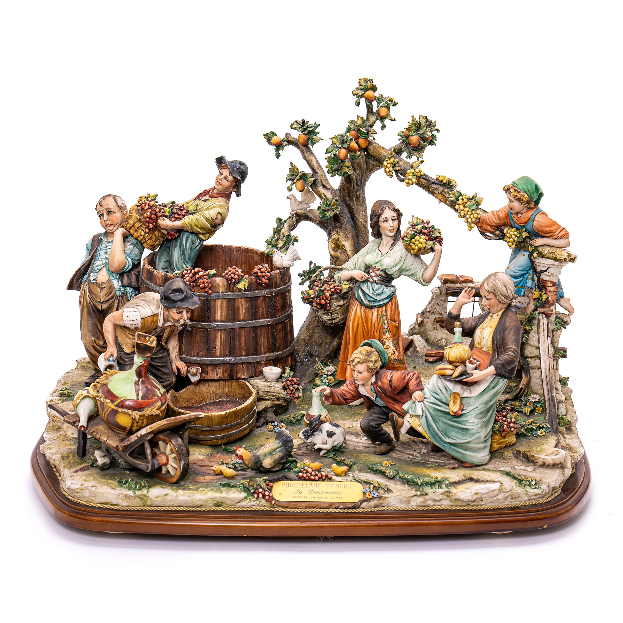 【 美品 】カポディモンテ Porcellane D'arte Principe 美品 】カポディモンテ Porcellane D'arte Principe