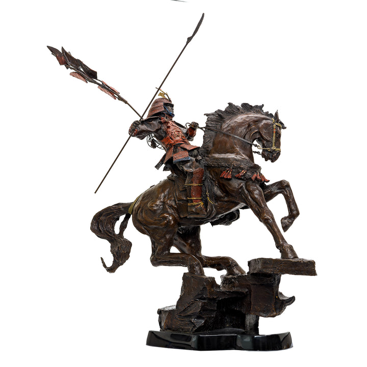 Limited edition signed and numbered samurai sculpture