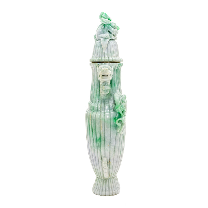 Timeless elegance captured in a museum-quality jade vessel.