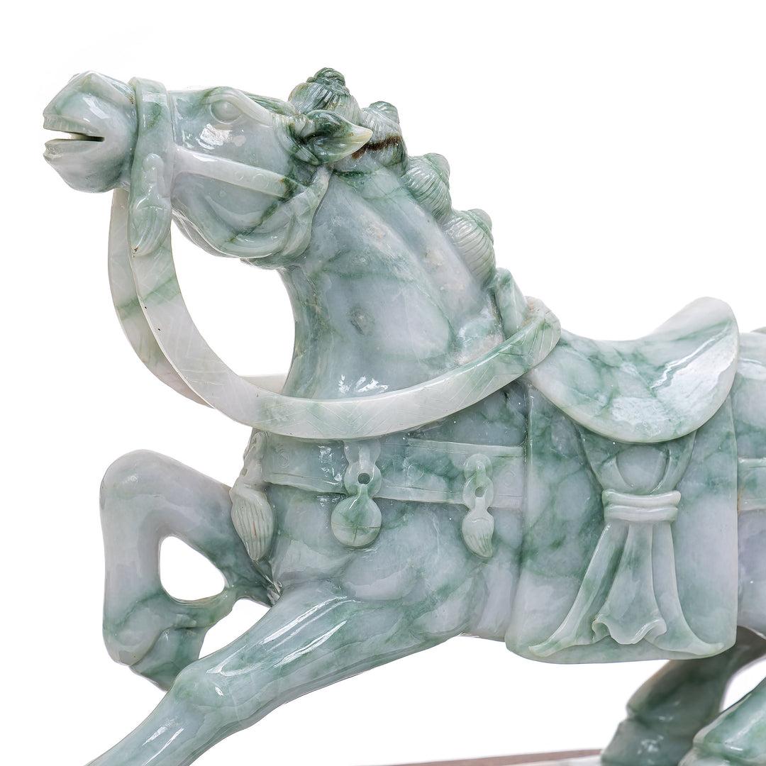Jade Tang horses symbolizing power and grace.