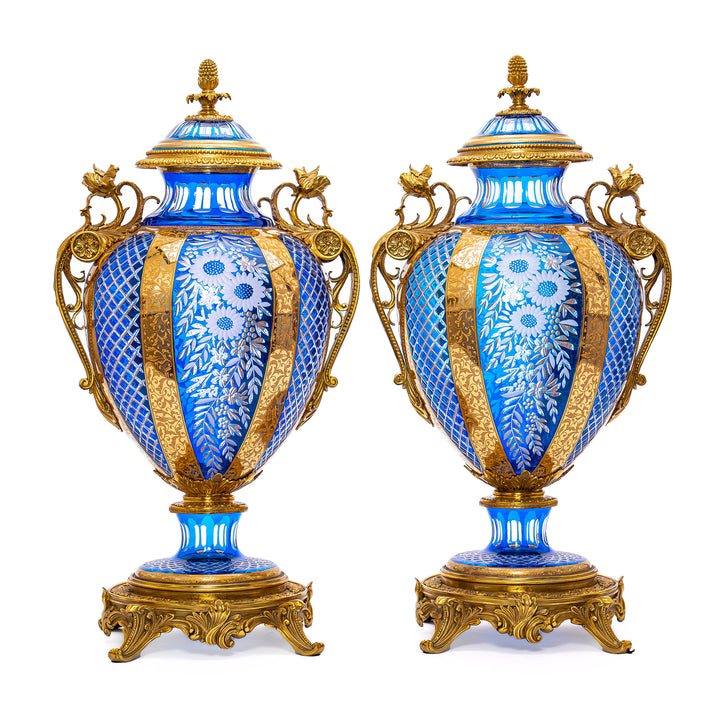 Cobalt Crystal Vases: A Touch of Elegance