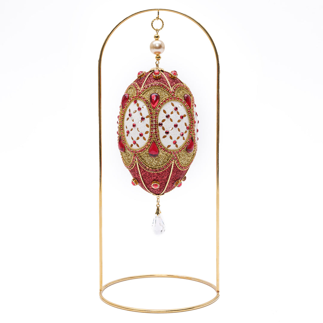 Red Hanging Ornament Egg