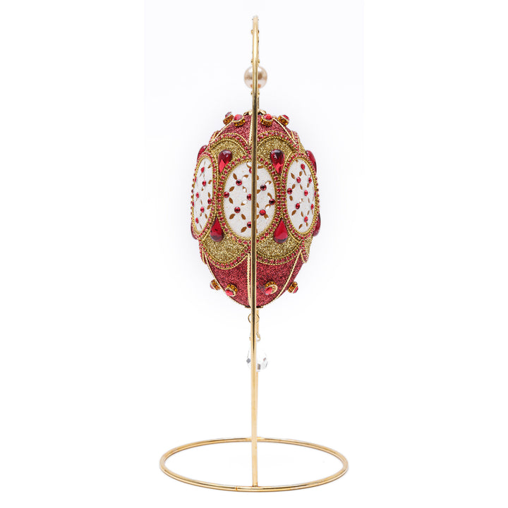 Red Hanging Ornament Egg