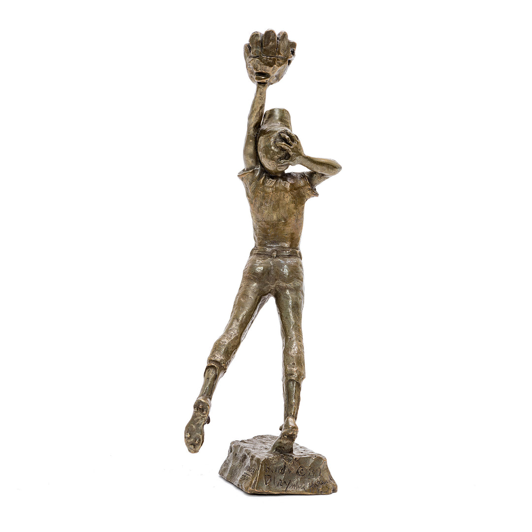Triumph and success immortalized in limited edition bronze statue.