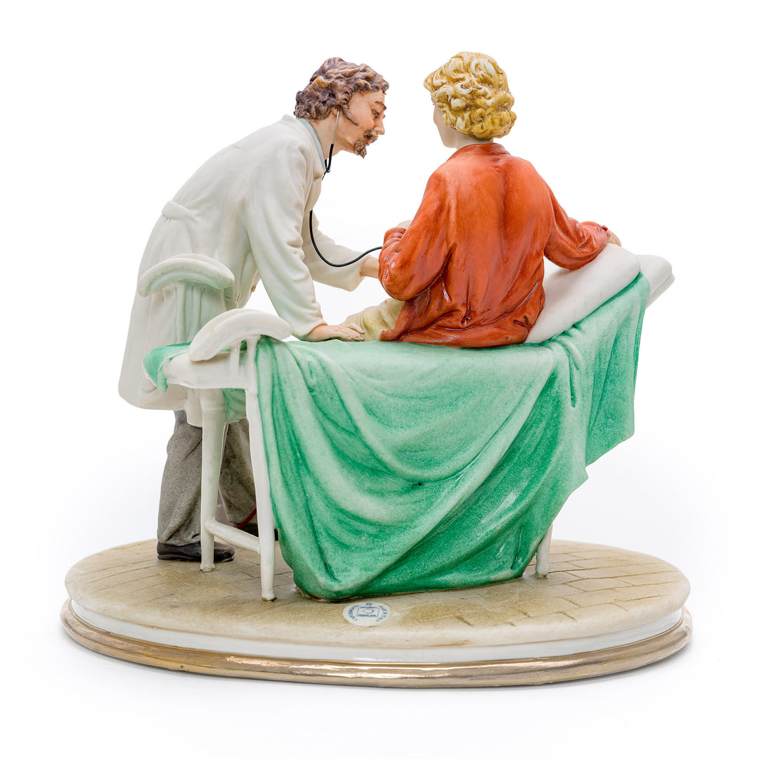 Genuine Capodimonte 'The Gynecologist' made in Italy.