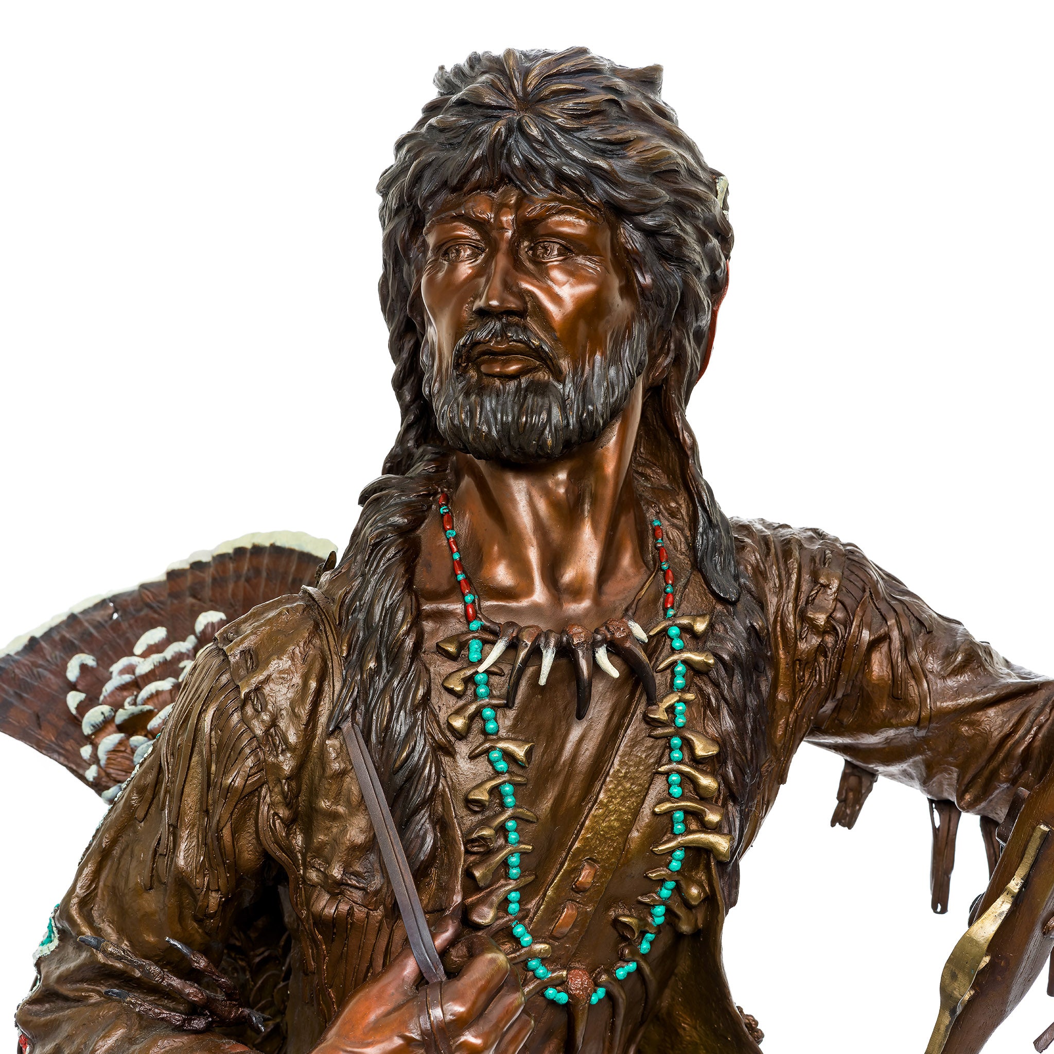 Thanksgiving Day Bronze Sculpture by Joseph Krausz Limited E