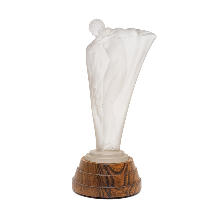 Etling France Art Deco frosted glass statuette