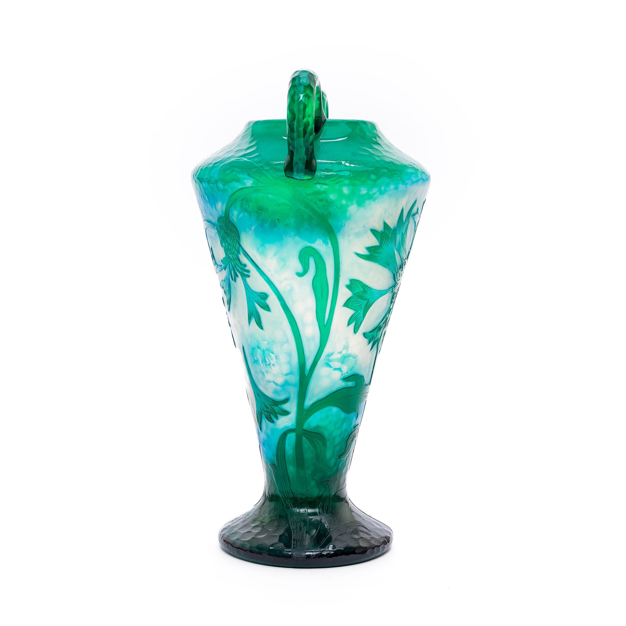 art-nouveau-green-glass-twin-