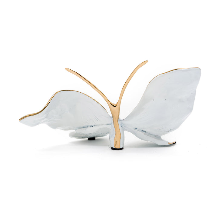 Back view of limited edition butterfly sculpture