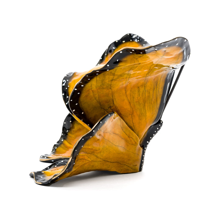 Side profile of large monarch bronze butterfly by Ruiz