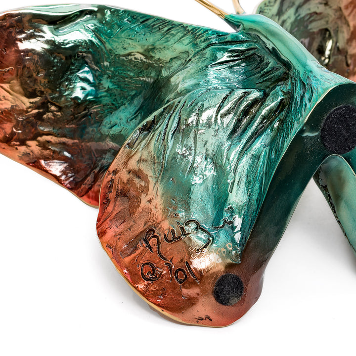 Artist signature and edition number etched beneath