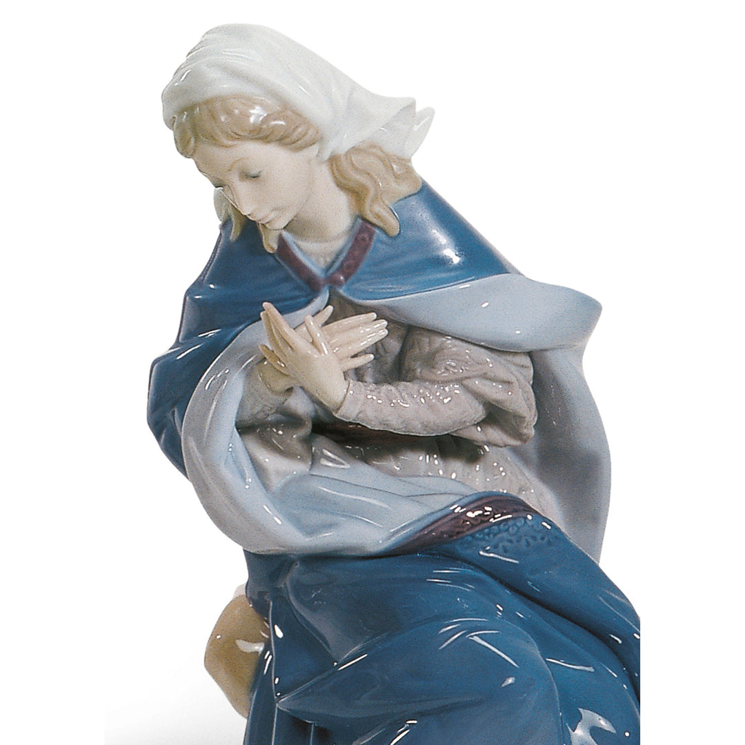 Image 2 Lladro Virgin Mary Nativity Figurine - 01001387