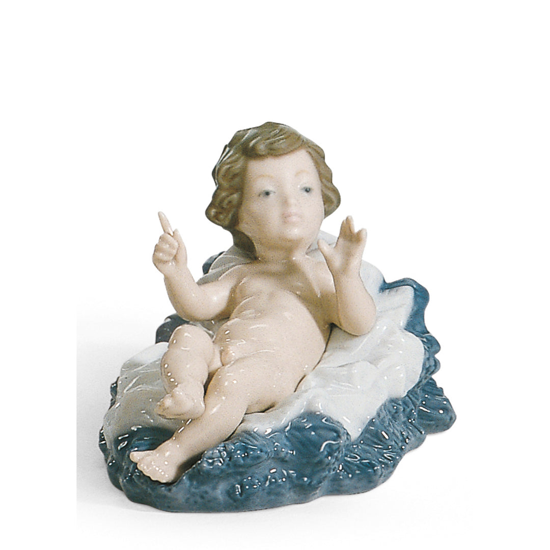 Image 2 Lladro Baby Jesus Nativity Figurine - 01001388