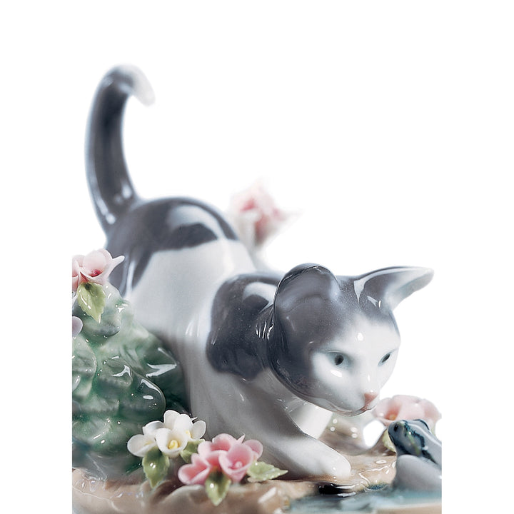 Image 2 Lladro Kitty Confrontation Figurine - 01001442