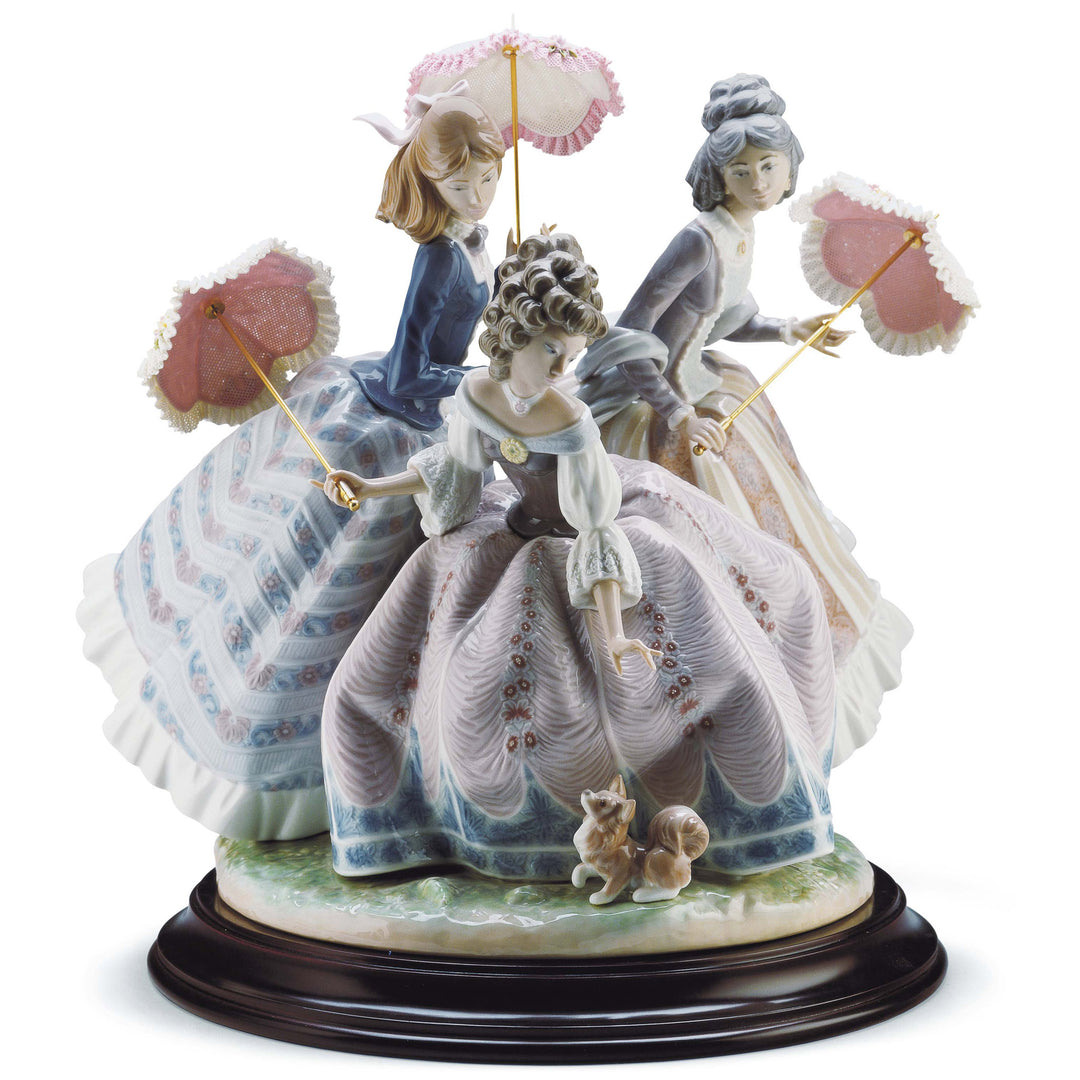 Lladro Three Sisters Sculpture. Limited Edition - 01001492