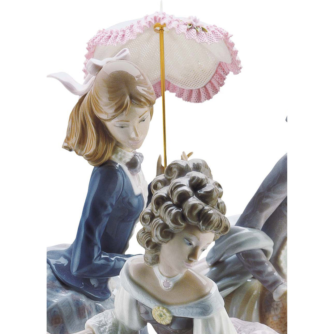 Image 5 Lladro Three Sisters Sculpture. Limited Edition - 01001492