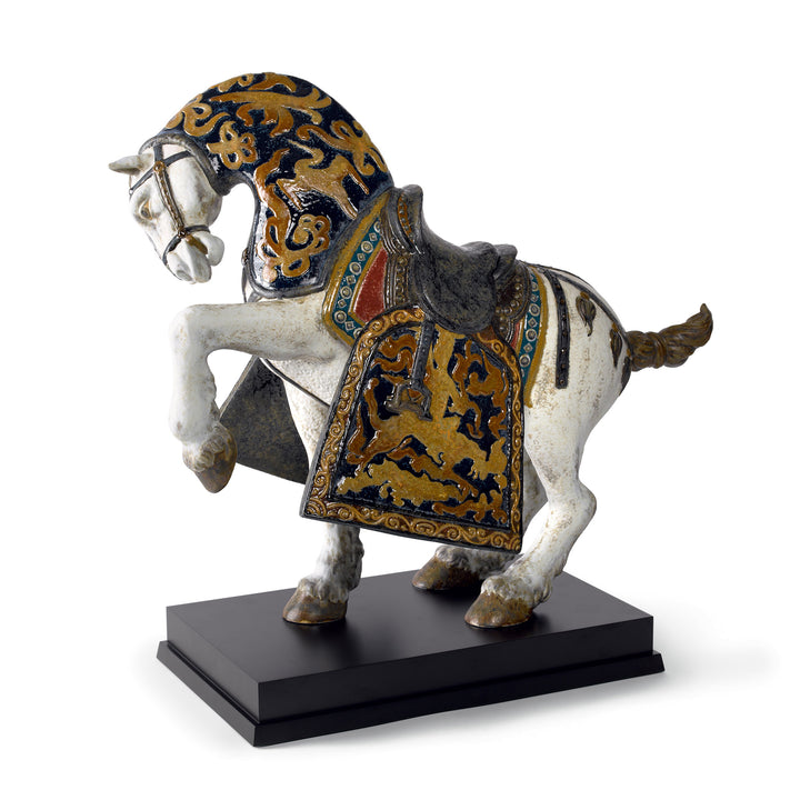 Image 2 Lladro Oriental Horse Sculpture. Limited Edition - 01001944