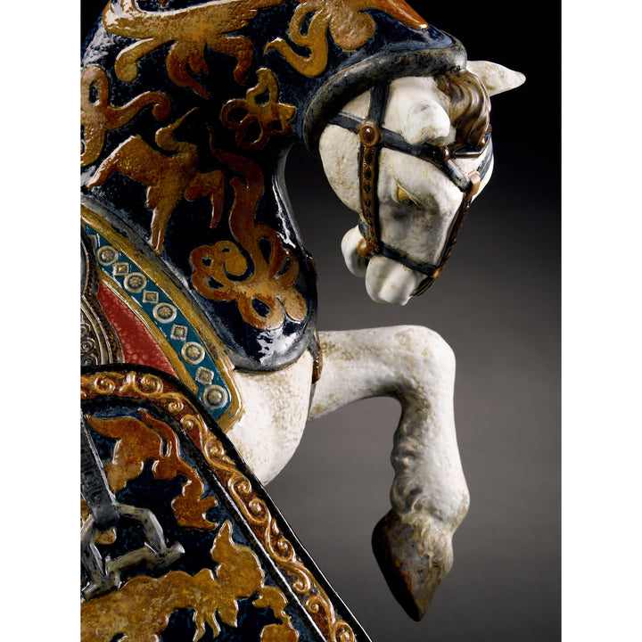Image 3 Lladro Oriental Horse Sculpture. Limited Edition - 01001944