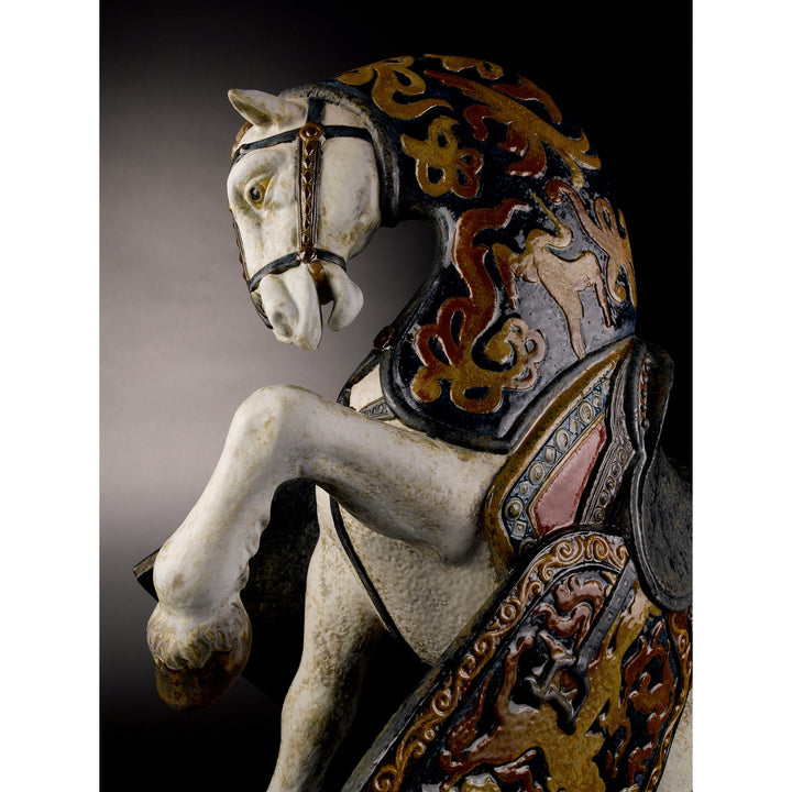 Image 5 Lladro Oriental Horse Sculpture. Limited Edition - 01001944