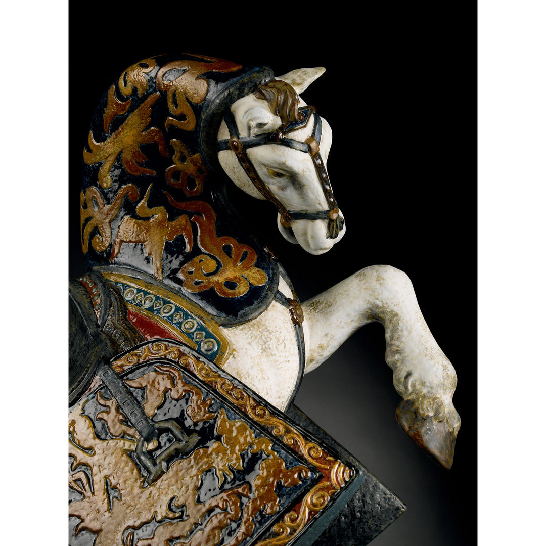 Image 7 Lladro Oriental Horse Sculpture. Limited Edition - 01001944
