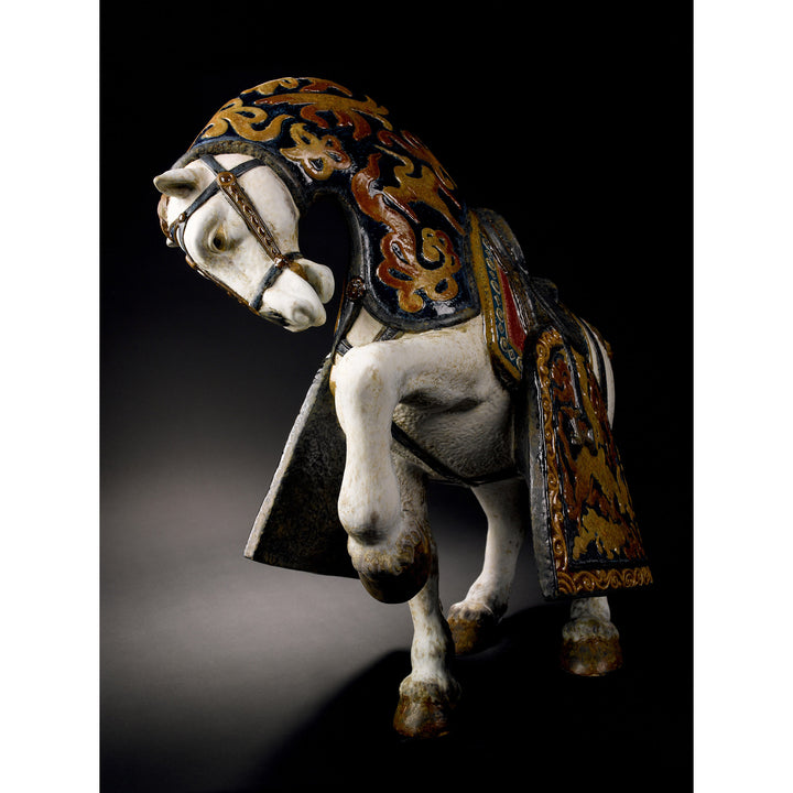 Image 9 Lladro Oriental Horse Sculpture. Limited Edition - 01001944