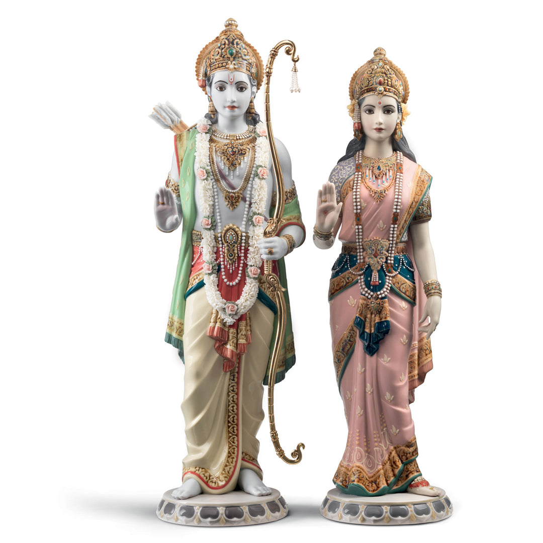 Lladro Rama and Sita Sculpture. Limited Edition - 01001963