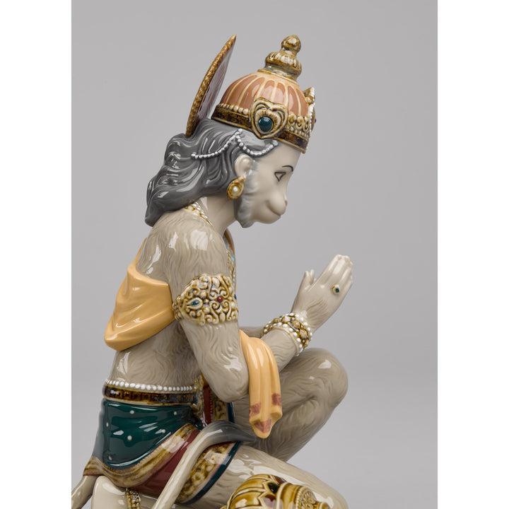 Image 9 Lladro Lakshman and Hanuman Sculpture. Limited Edition - 01001972