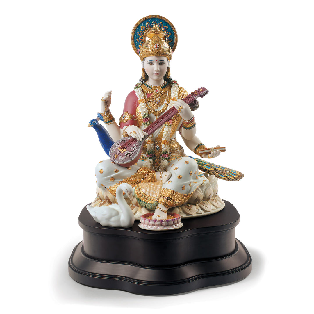 Lladro Saraswati Sculpture. Limited Edition - 01001978