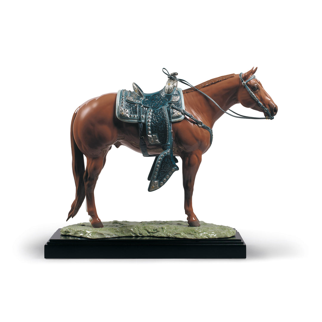 Lladro Quarter Horse Sculpture. Limited Edition - 01001980