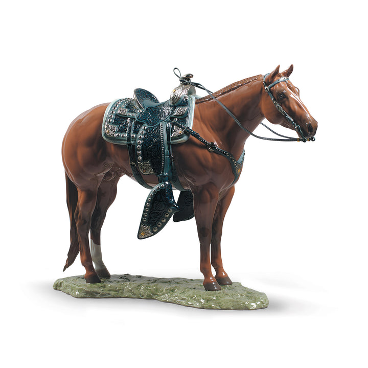 Image 3 Lladro Quarter Horse Sculpture. Limited Edition - 01001980