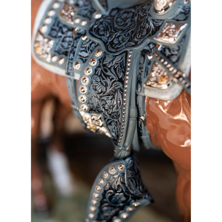 Image 6 Lladro Quarter Horse Sculpture. Limited Edition - 01001980