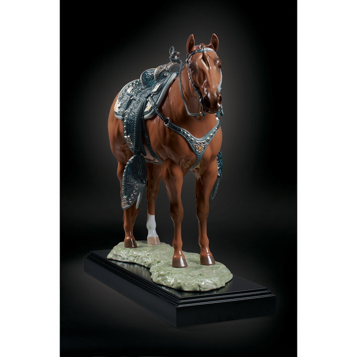 Image 7 Lladro Quarter Horse Sculpture. Limited Edition - 01001980
