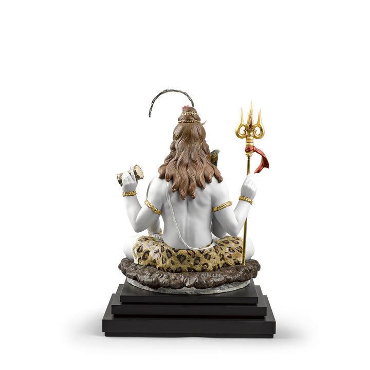 Image 2 Lladro Lord Shiva Sculpture. Limited Edition - 01001981