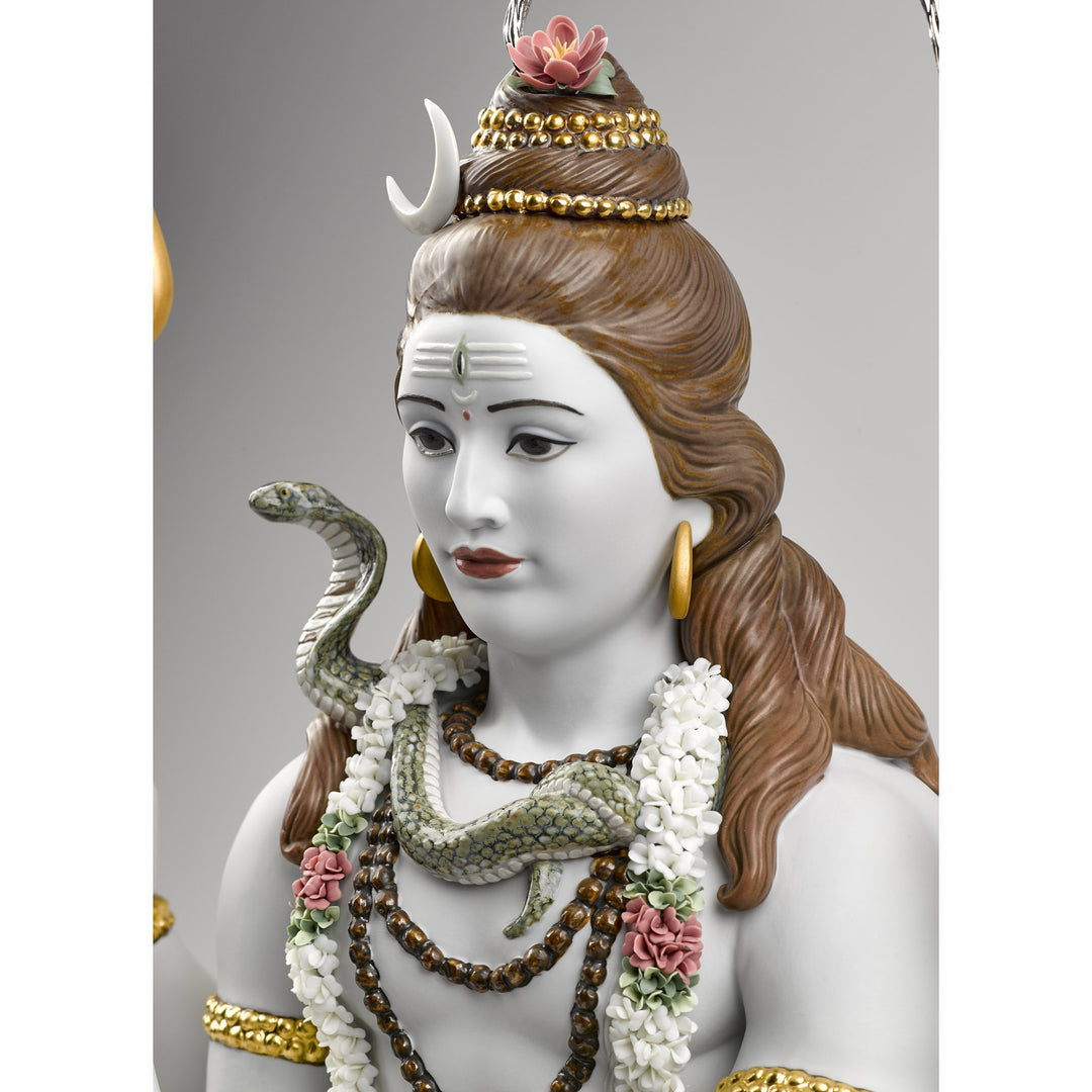 Image 3 Lladro Lord Shiva Sculpture. Limited Edition - 01001981