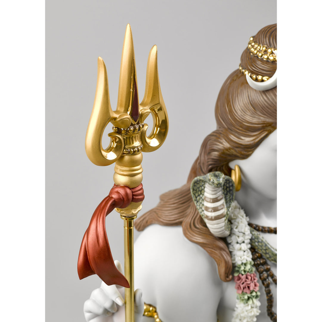 Image 6 Lladro Lord Shiva Sculpture. Limited Edition - 01001981