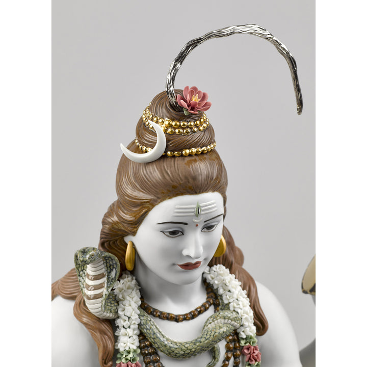 Image 16 Lladro Lord Shiva Sculpture. Limited Edition - 01001981