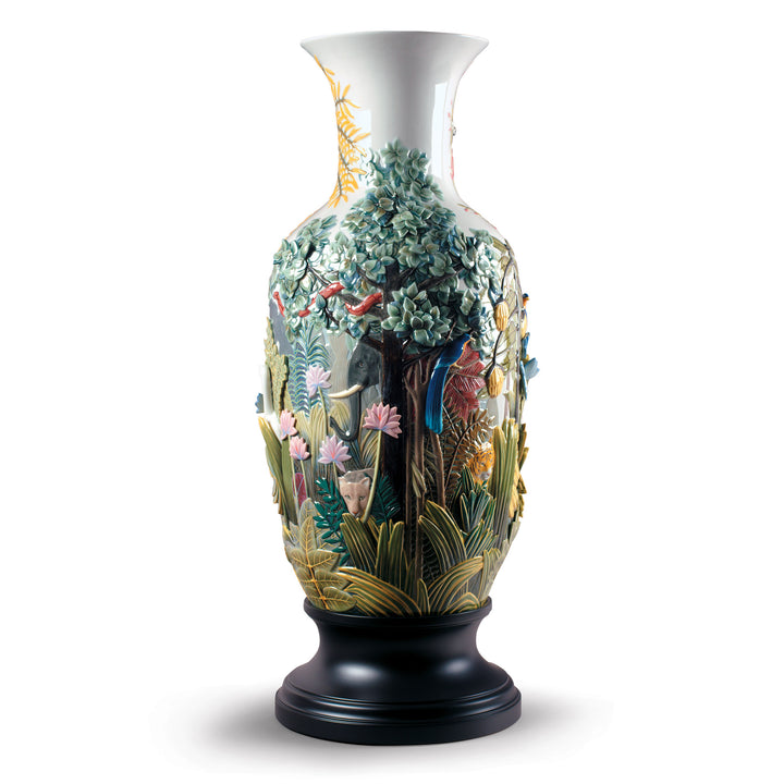 Lladro Paradise Vase Animal Life Figurine. Limited Edition - 01002003
