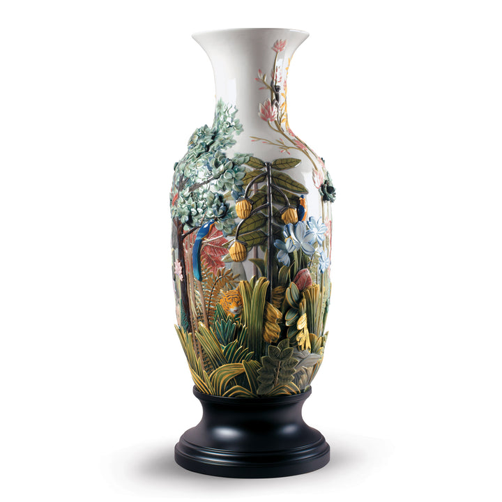 Image 4 Lladro Paradise Vase Animal Life Figurine. Limited Edition - 01002003