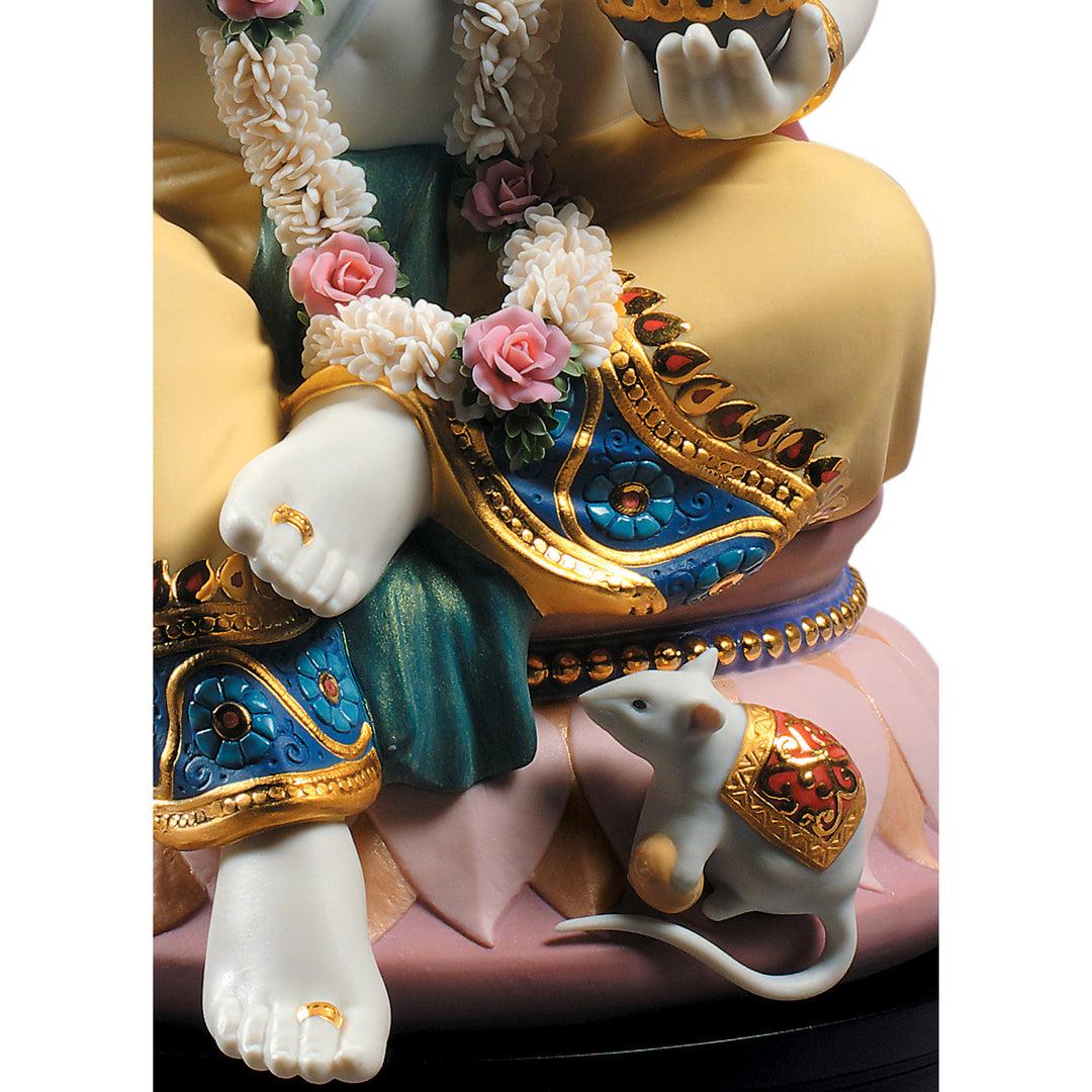Image 5 Lladro Lord Ganesha Sculpture. Limited Edition - 01002004