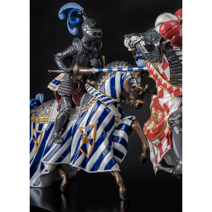 Image 2 Lladro Medieval Tournament Sculpture. Limited Edition - 01002018